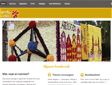 Tablet Screenshot of floraliavereniging.nl